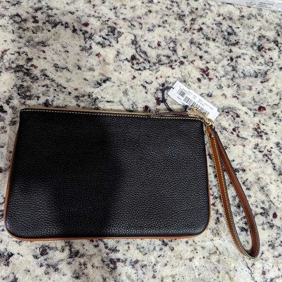 Dooney and Bourke Pebble Grain Large Wristlet - Picture 5 of 5